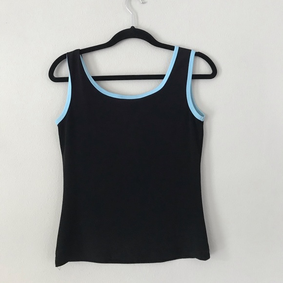 Black tank top - Picture 2 of 2